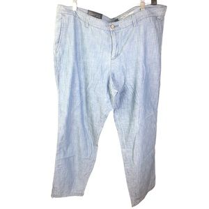 NWT GAP Girlfriend Crop Chambray Denim Jeans Size 16/33R